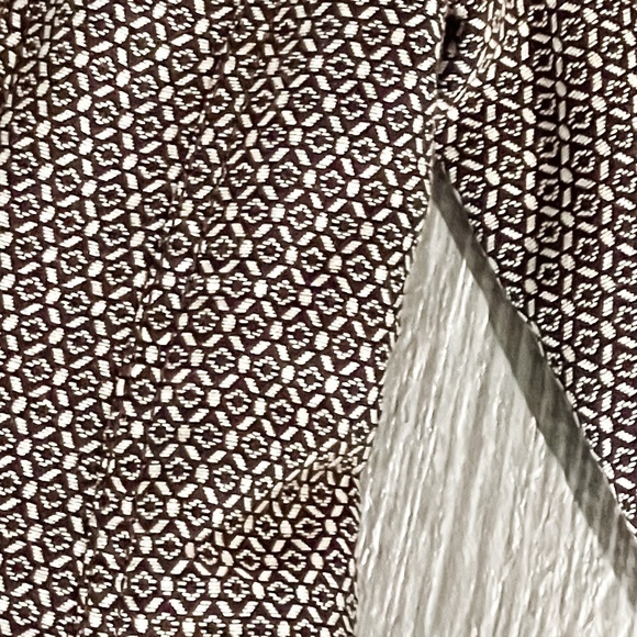 Ann Taylor Cream and Brown Suit Jacket - Picture 2 of 5